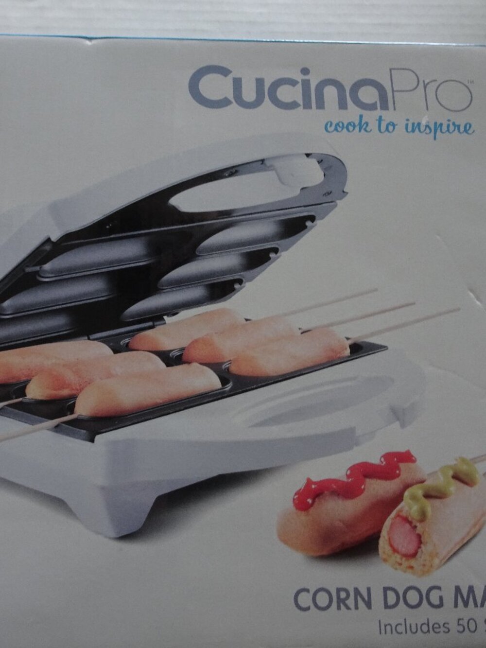 Corn Dog Maker - CucinaPro - Model HL1550 - New in sealed unopened box